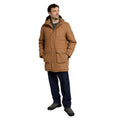 Tan - Lifestyle - Animal Mens Fistral Borg Lined Parka