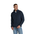 Navy - Front - Mountain Warehouse Mens Stockholm Full Zip Fleece Jacket