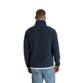 Navy - Back - Mountain Warehouse Mens Stockholm Full Zip Fleece Jacket