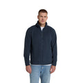 Navy - Side - Mountain Warehouse Mens Stockholm Full Zip Fleece Jacket