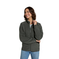 Green - Side - Animal Womens-Ladies Stockholm Full Zip Fleece Jacket