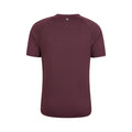 Dark Purple - Back - Mountain Warehouse Mens Agra Melange T-Shirt