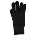 Black - Lifestyle - Mountain Warehouse Mens Thinsulate Fleece Beanie & Gloves Set