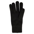 Black - Pack Shot - Mountain Warehouse Mens Thinsulate Fleece Beanie & Gloves Set