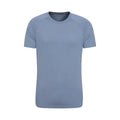 Dark Blue - Front - Mountain Warehouse Mens Agra Melange T-Shirt