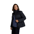 Jet Black - Side - Animal Womens-Ladies Voltage Padded Coat