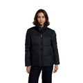 Jet Black - Front - Animal Womens-Ladies Voltage Padded Coat