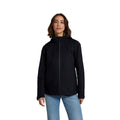 Jet Black - Front - Animal Womens-Ladies Elements Waterproof Jacket