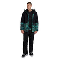 Green - Side - Animal Mens Cruise Snowboarding Jacket