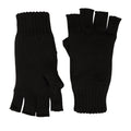 Black - Lifestyle - Mountain Warehouse Isotherm Knitted Fingerless Gloves