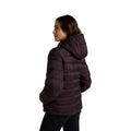 Dark Purple - Back - Animal Womens-Ladies Light Cloud Cosi Padded Jacket