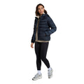 Navy - Side - Animal Womens-Ladies Light Cloud Cosi Padded Jacket