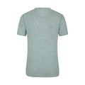 Dark Green - Back - Mountain Warehouse Mens Echo Melange Recycled T-Shirt