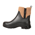 Black - Back - Animal Womens-Ladies Lolah Wellington Boots