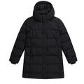 Jet Black - Front - Animal Womens-Ladies Ivy Down Coat