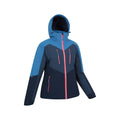 Navy - Side - Mountain Warehouse Womens-Ladies Valais Waterproof Waterproof Ski Jacket