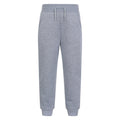 Grey - Front - Mountain Warehouse Childrens-Kids Alpine Faux Fur Lined Jogging Bottoms