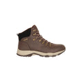 Brown - Side - Mountain Warehouse Mens Conway Leather Waterproof Boots