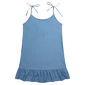 Pale Blue - Back - Animal Womens-Ladies Sofia Chambray Beach Casual Dress