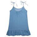 Pale Blue - Front - Animal Womens-Ladies Sofia Chambray Beach Casual Dress