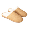 Beige - Front - Animal Unisex Adult Vegan Sherpa Lined Slippers