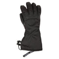 Black - Back - Mountain Warehouse Womens-Ladies Aoraki Extreme Waterproof Ski Gloves