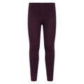 Pink - Front - Mountain Warehouse Girls Brushed Isotherm Leggings