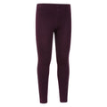 Pink - Side - Mountain Warehouse Girls Brushed Isotherm Leggings