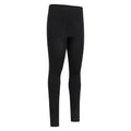 Black - Side - Mountain Warehouse Girls Brushed Isotherm Leggings