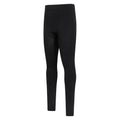 Black - Lifestyle - Mountain Warehouse Girls Brushed Isotherm Leggings