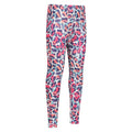 Bright Pink - Close up - Mountain Warehouse Childrens-Kids Talus Animal Print Base Layer Set