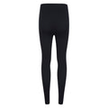 Black - Back - Mountain Warehouse Womens-Ladies Carmel Ribbed Seamless Thermal Bottoms