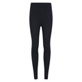 Black - Front - Mountain Warehouse Womens-Ladies Carmel Ribbed Seamless Thermal Bottoms