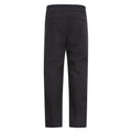 Black - Back - Mountain Warehouse Childrens-Kids Hudson Fleece Lined Trousers