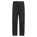 Black - Front - Mountain Warehouse Childrens-Kids Hudson Fleece Lined Trousers