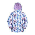 Purple - Side - Mountain Warehouse Childrens-Kids Patterned Ski Jacket & Trousers