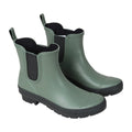 Khaki Green - Front - Mountain Warehouse Womens-Ladies Step Wellington Boots