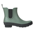 Khaki Green - Back - Mountain Warehouse Womens-Ladies Step Wellington Boots