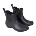 Black - Front - Mountain Warehouse Womens-Ladies Step Wellington Boots