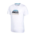 White - Side - Mountain Warehouse Mens Discover Organic Cotton T-Shirt