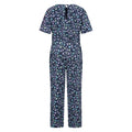 Navy - Back - Mountain Warehouse Girls Poppy Animal Print Jumpsuit