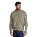 Khaki Green - Front - Animal Mens Liam Zipped Sweatshirt