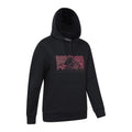 Black - Side - Mountain Warehouse Womens-Ladies Ombre Hoodie