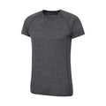 Dark Grey - Back - Mountain Warehouse Mens Summit Merino Wool T-Shirt (Pack of 2)