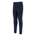 Navy - Lifestyle - Mountain Warehouse Childrens-Kids Fluffy Fleece Lined Leggings