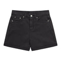 Black - Front - Animal Girls Natalia Organic Shorts