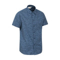 Navy - Back - Mountain Warehouse Mens Wave Short-Sleeved Shirt