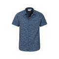 Navy - Lifestyle - Mountain Warehouse Mens Wave Short-Sleeved Shirt