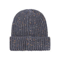 Navy - Back - Animal Mens Otto Chunky Knit Recycled Beanie