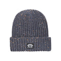 Navy - Front - Animal Mens Otto Chunky Knit Recycled Beanie